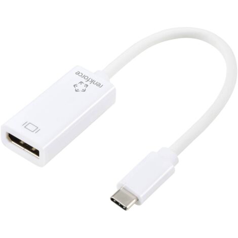 Renkforce USB-C®, DisplayPort Adaptateur [1x USB-C® mâle - 1x DisplayPort femelle] 0.15 m V561143
