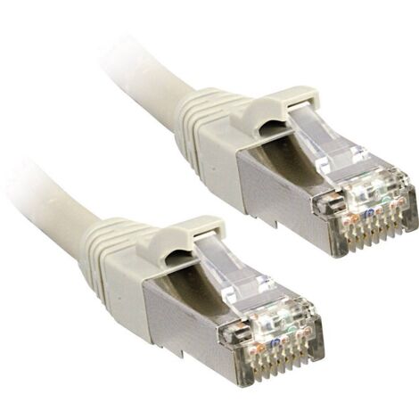Câbles réseau et DAC LINDY Cat.6 STP Cable grey 5m easy shielded (1/4)