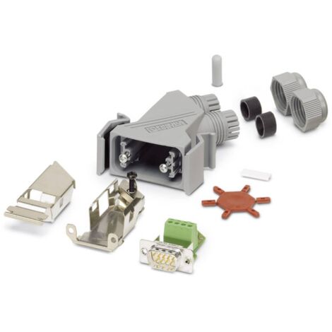 SUB-D mâle 9 pôles Phoenix Contact 1654549 180 ° raccord à vis 1 pc(s) D66713 (1/3)