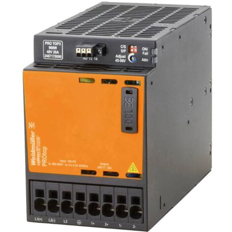 Weidmüller 2467170000 Alimentation à découpage 48 V/DC 20 A 960 W Contenu 1 pc(s) (1/3)
