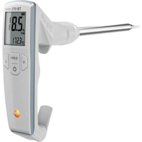 testo 0563 2770 Testeur d'huile de friture +40 - +200 °C sonde PTC conforme HACCP, IP65 Y211893