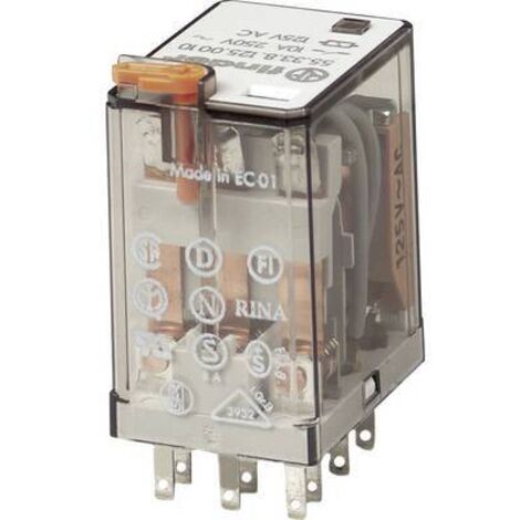 Finder 55.33.8.230.0000 Relais enfichable 230 V/AC 10 A 3 inverseurs (RT) 1 pc(s) Y528063 (1/2)