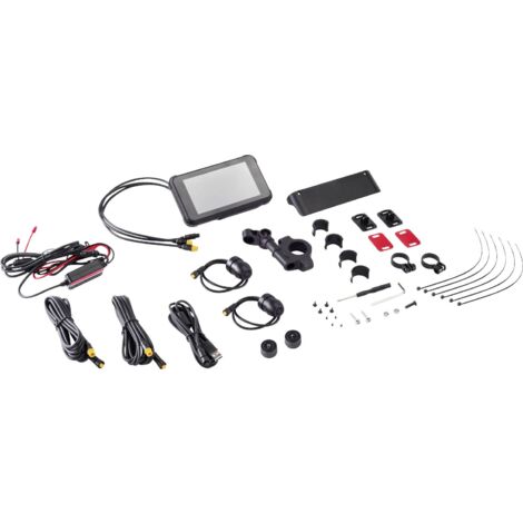 Caméra embarquée + GPS, Module GPS, Système de contrôle de pression des pneus, Boîtier étanche Midland BikePlay Guardian Angle de vue horizontal A595323 (1/5)