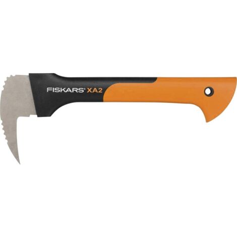 Sapie à bois manuelle FISKARS XA2 WoodXpert – Pour bûches jusqu'à 160 mm – Poids léger 310 g – Manipulation facile et efficace