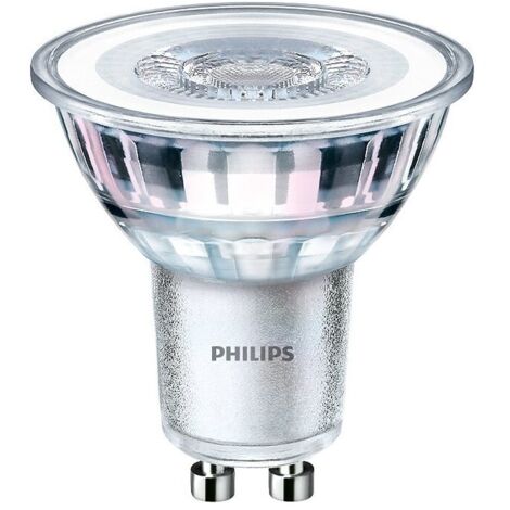 Philips – Ampoule LED GU10 réflecteur 3.5 W = 35 W blanc chaud – Durée de vie 15000 h – Flux lumineux 255 lm – Lot de 6 (1/9)