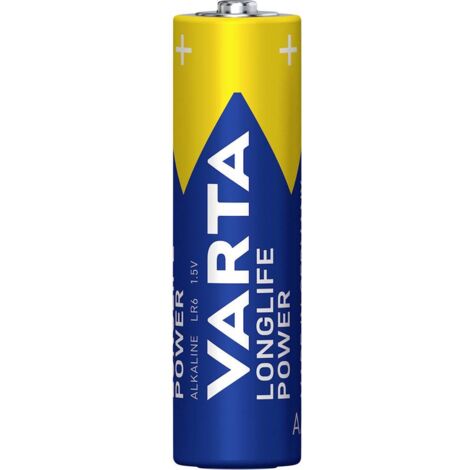 Varta ALCALINE AA / LR6 "HIGH ENERGY" 1.5V-2600mAh 4906.801.354 (4 pcs/film rétractable) (1/3)