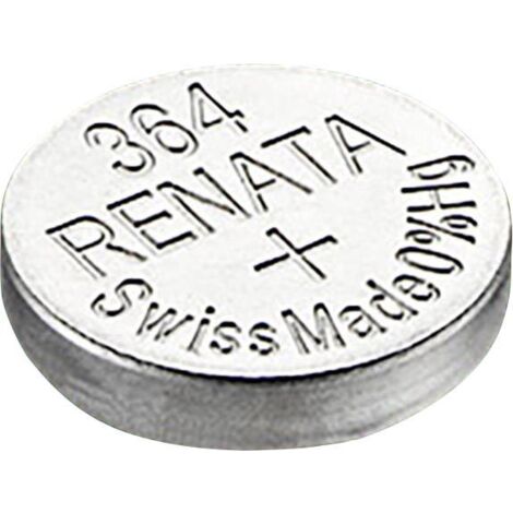 Pile Bouton Renata 370 SR920W - Oxyde D'argent 1,55V - Pour Montres Et Calculatrices - Stable Et Durable