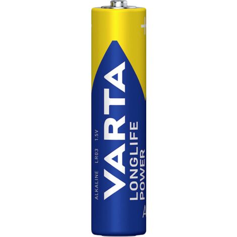 Varta Longlife Pile LR3 (AAA) alcaline(s) 1200 mAh 1.5 V 10 pc(s) Y198843