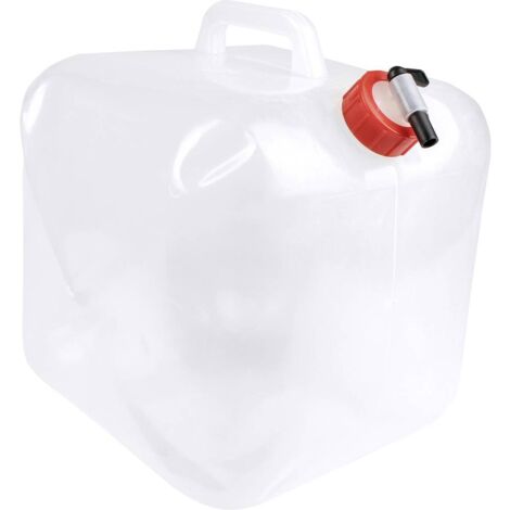 Bidon D'eau Pliable 5L – Jerrican Accordéon Sans BPA, Robinet Réglable, LDPE Alimentaire, De -20°C à 80°C | Réservoir Compact Pour Camping, Rando Et Voiture
