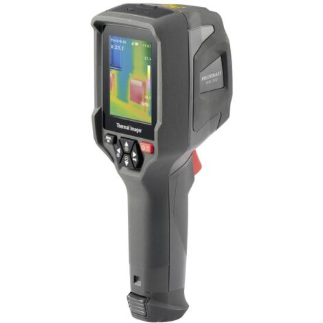 Voltcraft – Caméra thermique 160 x 120 pixels – Plage de mesure -20 à 550 °C – Zoom numérique 1-32x – Wi-Fi et lampe LED intégrés