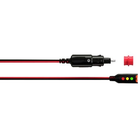 Indicateur de charge pour powersport 12V – Câble allume-cigare 7A – Vérification état de charge – Compatible avec chargeurs CTEK (1/8)