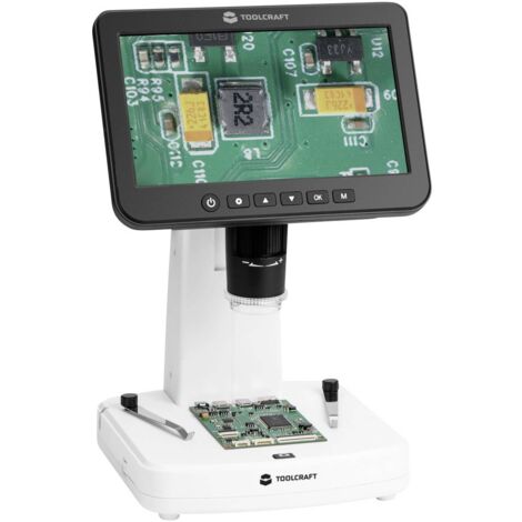 TOOLCRAFT TO-9407067 Microscope numérique 300 x lumière réfléchie, lumière transmise Q238603 (1/5)