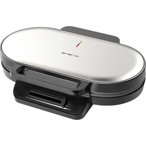 EMERIO WM-123356 Double gaufrier revêtement anti-adhésif, sans BPA, réglage de la température en con (1/5)