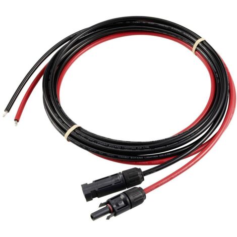 Sygonix SY-6408054 Solarstecker auf offenes Ende Câble solaire 6 mm² Longueur de câble 5 m A717543 (1/4)