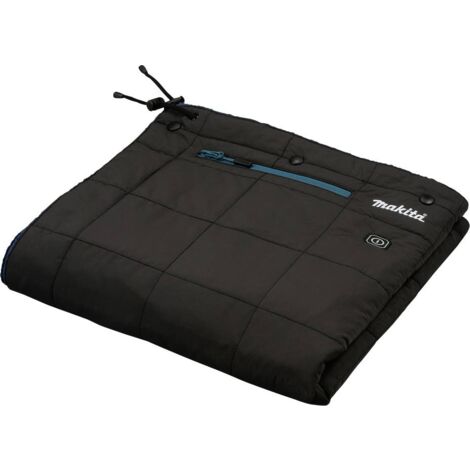 Makita – Couverture chauffante 70 x 140 cm 12V – 3 niveaux de chaleur – CB100DA – Lavable en machine – Chauffe jusqu'à 14 heures