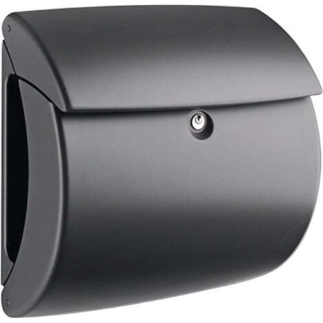 Boite aux lettres Pearl 886 Gr H.400mm B.380mm T.178mm Plastique DIN C4
