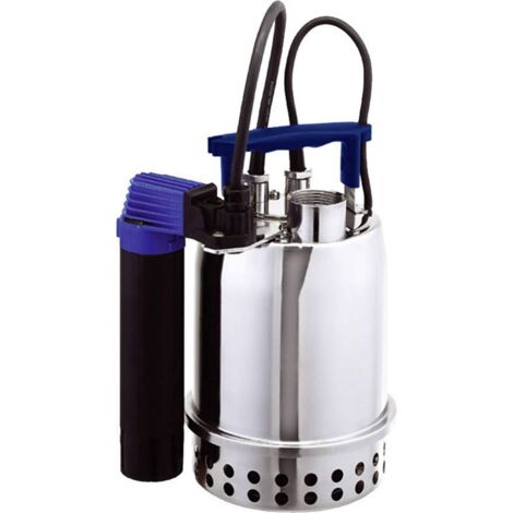 Nowax 1752104200 TPNS 500 Pompe submersible pour eaux chargées avec connecteur Schuko 9000 l/h 7.5 m X780951