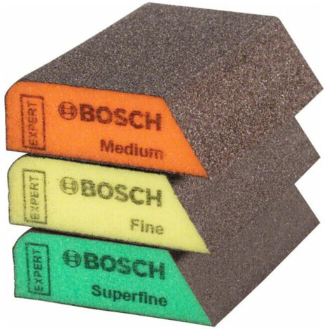 Bosch Accessories 2608621924 Plateau de ponçage Flex S473 EXPERT, 98 x 120 x 13 mm, moyen. Medium 1