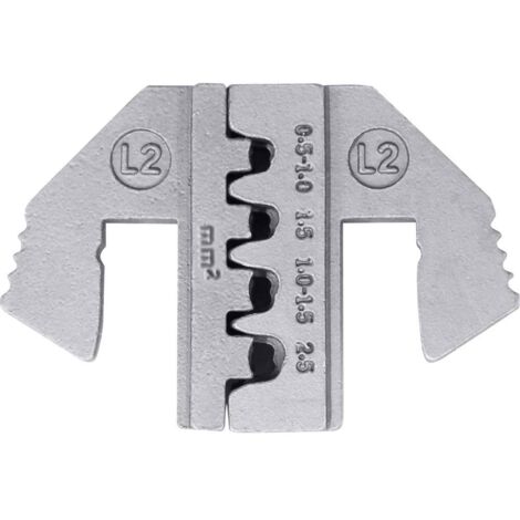 TOOLCRAFT TO-9627222 Matrice à sertir pour contact JT, pour contact femelle ST 0.5 à 2.5 mm² A707413 (1/2)
