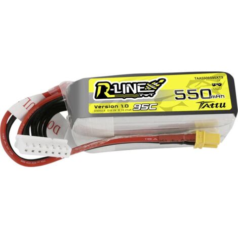 Batterie LiPo Reely 3.7V 900mAh – Pour Modèles Réduits, Hélicoptères, Voitures RC (1 Cellule, 25C)