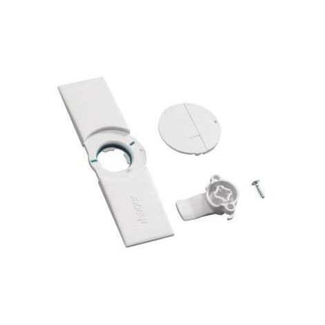 Hager FZ598N Panneau de porte Hager FZ598N avec poignée pliante. Armoire unidirectionnelle IP44 Plaq