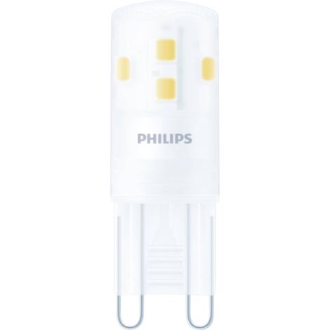 Philips LED 929003790501 LED CEE E (A - G) G9 forme spéciale 2 W = 25 W blanc chaud (Ø x L) 14 mm x 43 mm 1 pc(s) Y610653
