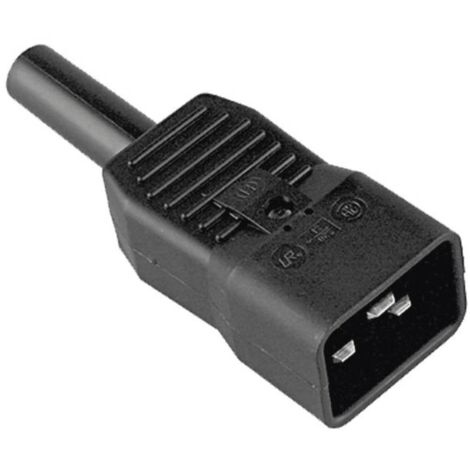 Connectique pour appareils réfrigérants Bachmann 915.175 mâle Nombre total de pôles: 2 16 A noir 1 pc(s) C266641 (1/4)