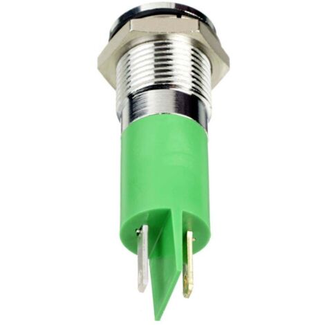 APEM Q14P1CXXG24E Voyant de signalisation LED vert Proéminente 330 mcd Y111833 (1/2)