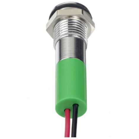 APEM Q8R3CXXG12E Voyant de signalisation LED vert Recessd 60 mcd Y111603 (1/2)