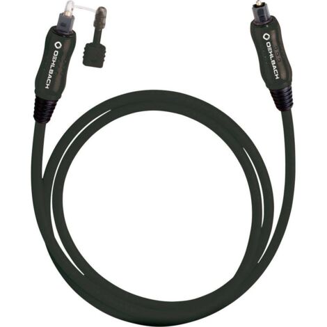 Toslink audio Câble de raccordement [1x Toslink mâle (ODT) - 1x Toslink mâle (ODT)] 1.50 m noir Oehlbach OPTO Star Black W753181 (1/2)