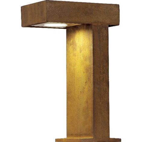 Lampadaire extérieur SLV Rusty Partylight 9 W marron rouille 40 cm S48536