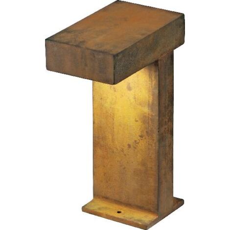Lampadaire extérieur SLV Rusty Partylight 9 W marron rouille 40 cm S48536