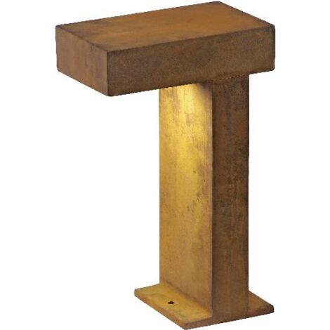Lampadaire extérieur SLV Rusty Partylight 9 W marron rouille 40 cm S48536