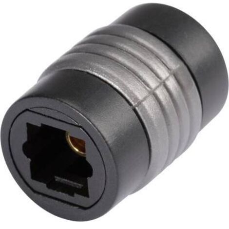 Adaptateur Hicon POF-709 [1x Toslink femelle (ODT) - 1x Toslink femelle (ODT)] 0.00 m noir D18434 (1/2)