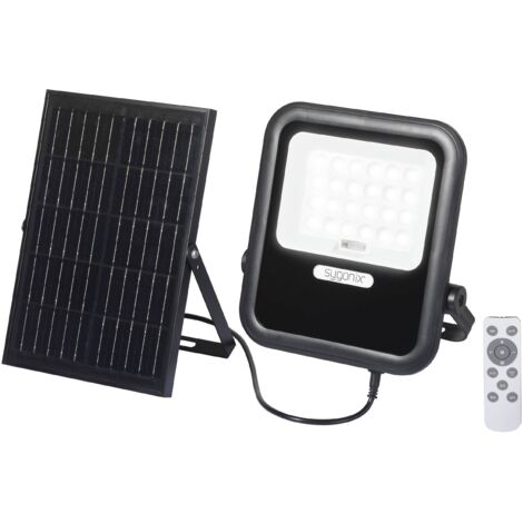 SYGONIX SY-6313012 PROJECTEUR MURAL SOLAIRE 10 W BLANC CHAUD NOIR (1/5)