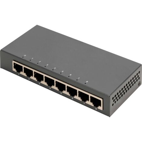 Digitus DN-80066-1 DN-80066-1 Switch réseau RJ45 8 ports 10 / 100 / 1000 MBit/s (1/4)