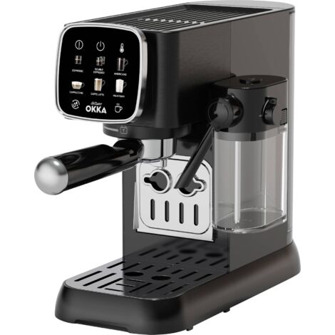 arzum OK0032-0500 Machine à expresso chrome avec réservoir de lait, avec embout de mousseur à lait Y193453 (1/5)