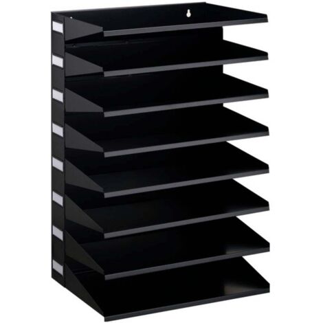 Durable Plateau de tri du courrier 336101 noir DIN A4 Nombre de compartiments: 8 (1/2)