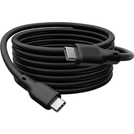 Digitus Câble USB-C USB 3.2 Gen1 USB-C® mâle 2.00 m noir (mat) excellente tenue au vieillissement, flexible, conducteur intérieur flexible, bon co Y142403 (1/4)
