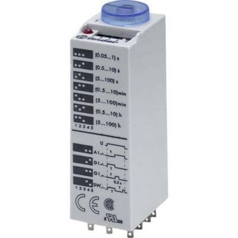 Finder 85.03.0.125.0000 85.03.0.125.0000 Relais temporisé 125 V DC/AC 1 pc(s) Plage temporelle: 0.05 - 360000 s 3 inverseurs (RT) W418722 (1/2)