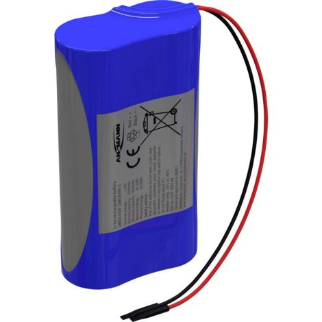 Ansmann 1S2P Akkupack 2x 18650 Kabel Li-Ion 3.6V 5200mAh Pack de piles rechargeables 2x Li-Ion 3.6 V 5200 mAh W957623 (1/3)