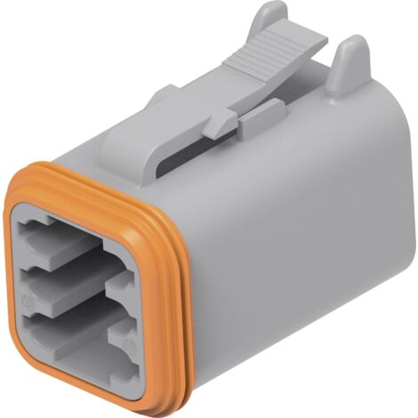 TE Connectivity Boîtier femelle pour câble série DT Nbr total de pôles 6 DT06-6S-P004 1 pc(s) (1/5)