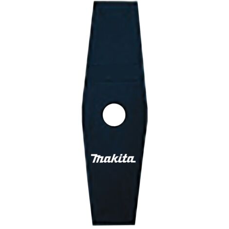 Makita – Couteau frappeur D66064 – Lame de débroussailleuse 255 x 25,4 mm – 2 dents pour fauche herbe sèche et orties – Acier durable