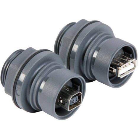 Embase femelle USB Côté avant type B, arrière type A Contenu: 1 pc(s) Bulgin PXP6042/B W74435 (1/3)