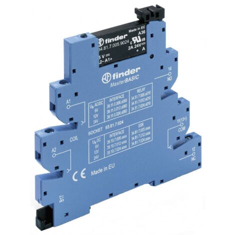 Finder Relais à semi-conducteurs 39.10.7.024.9024 2 A Tension de contact (max.): 24 V/DC 1 pc(s) (1/3)