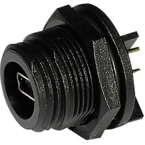 Embase femelle Mini Usb B, Mont. Plat. ESKA Bulgin PX0447 D17847 (1/2)