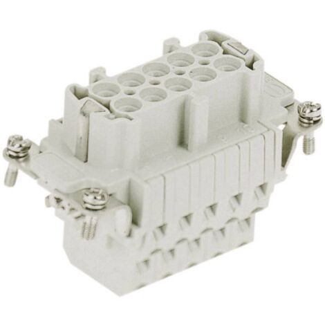 HARTING 09330102772 Insert femelle Han® E 10 + PE cage à ressort 1 pc(s) D15098 (1/3)