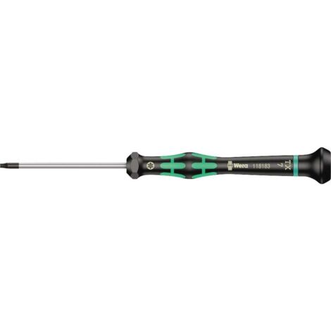 Wera 2067 pour l'électronique et la mécanique de précision Tournevis Torx Taille (tournevis) T 7 Lon (1/3)