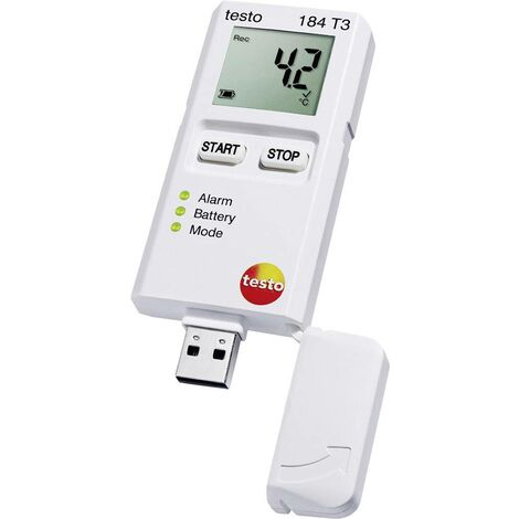 Testo 184 T3 - Cle USB Enregistreur de temperature reutilisable