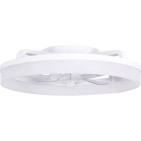 Ventilateur De Plafond Westinghouse Blanc Avec Télécommande Et Radio - Variateur Lampe